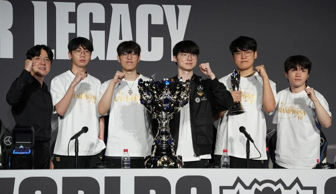 Południowokoreańskie T1 zwycięzcami tegorocznego turnieju Worlds 2025