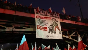 Skandaliczne hasła w Warszawie. "Stop imigracji, czas deportacji"