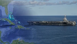 USA wysłały lotniskowiec Gerald Ford w region Ameryki Łacińskiej