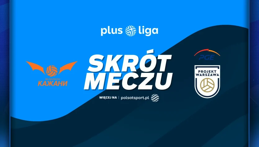Barkom-Każany Lwów - PGE Projekt Warszawa. Skrót meczu
