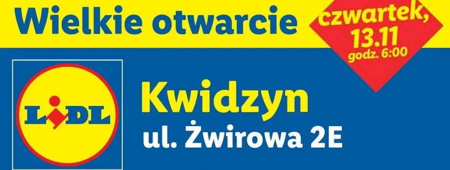 Lidl Polska otwiera nowy sklep w Kwidzynie