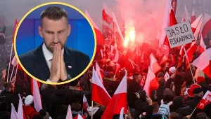 Atak na Możdżonka po Marszu Niepodległości. "Jest mi wstyd z twojego powodu"