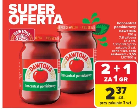 Томатний концентрат Dawtona