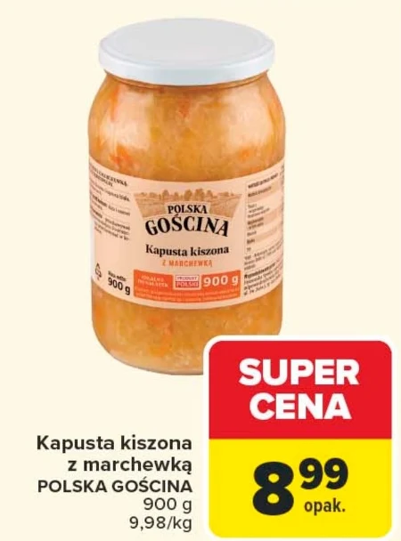 Квашена капуста Polska Gościna