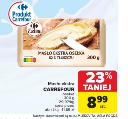 Вершкове масло Carrefour