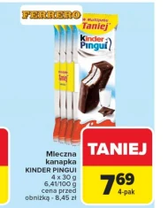 Kanapka mleczna Kinder