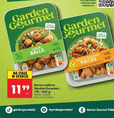 Klopsiki roślinne Garden Gourmet