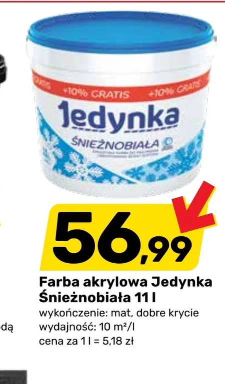 Акрилова фарба Jedynka