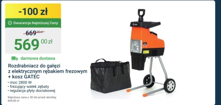 Rozdrabniacz do gałęzi Gatec