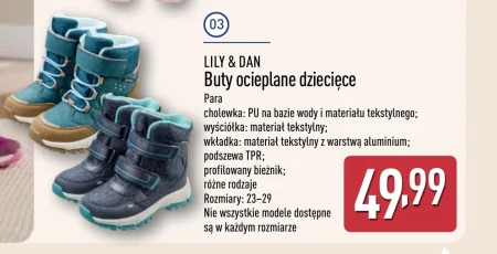 Утеплені черевики Lily & Dan