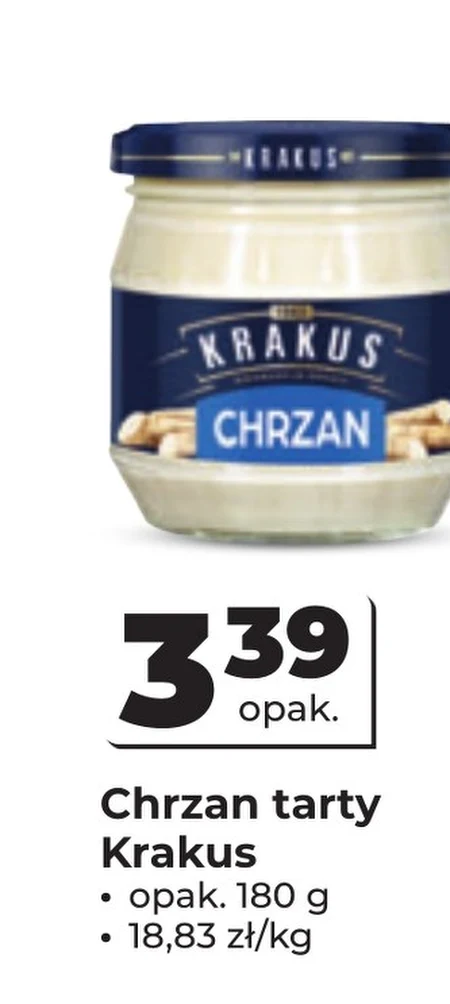 Chrzan tarty Krakus