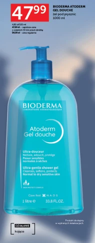 Żel pod prysznic Bioderma