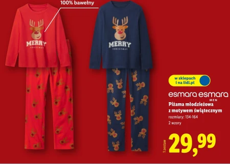 Piżama młodzieżowa Esmara