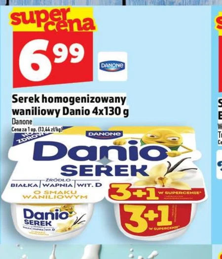 Serek homogenizowany Danone