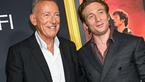 Bruce Springsteen i Jeremy Allen White promując film "Springsteen: Ocal mnie od nicości"