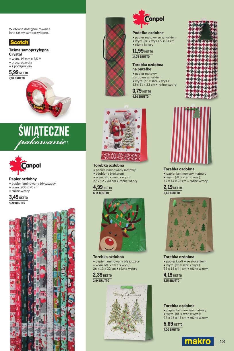 Gazetka: Katalog świąteczny - Makro - strona 13