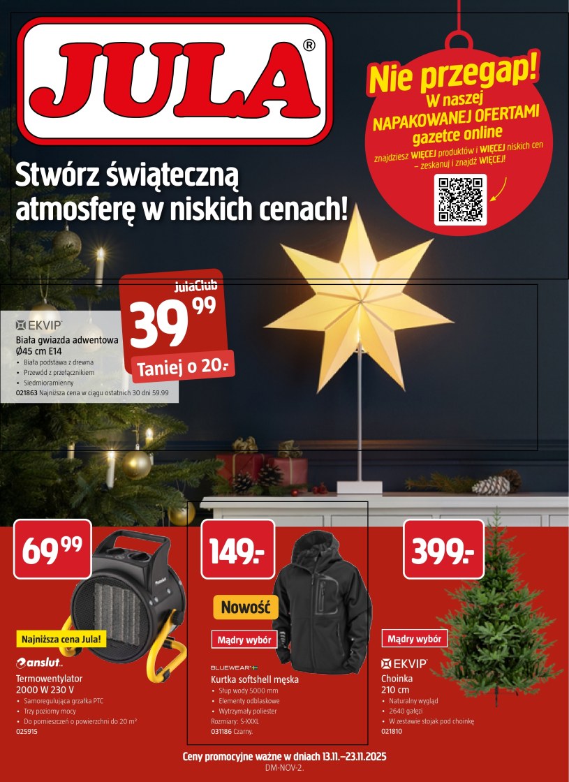 Gazetka promocyjna Jula - wygasła 14 dni temu