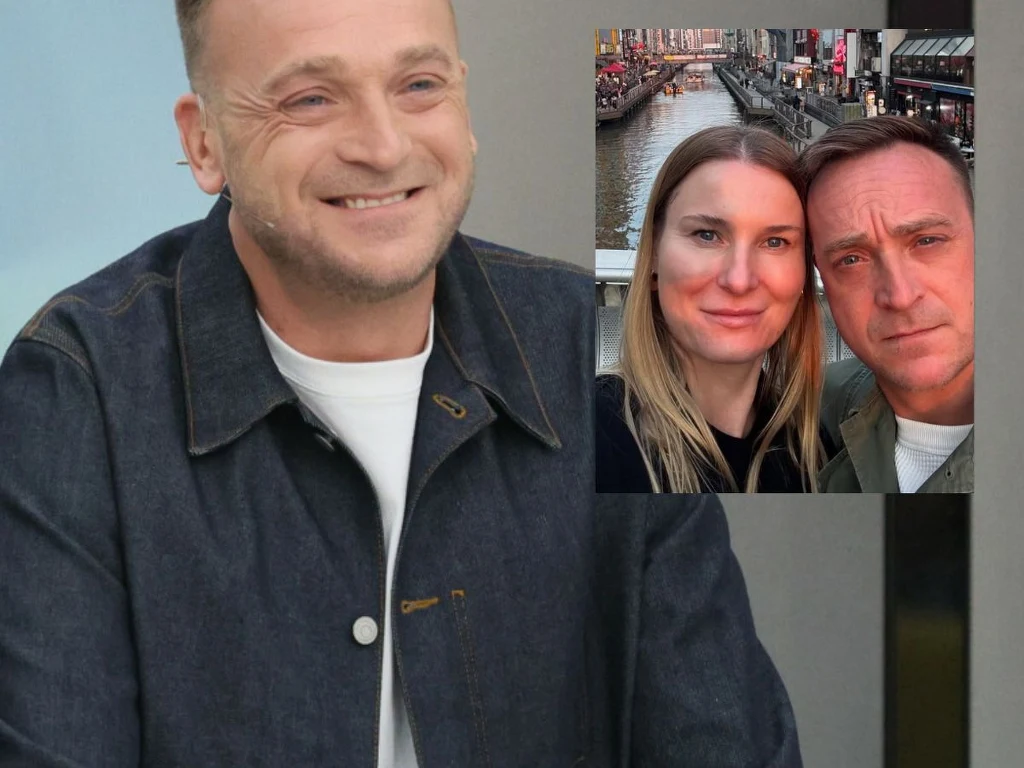 Mateusz Gessler jest szczęśliwy ze swoją żoną Edytą