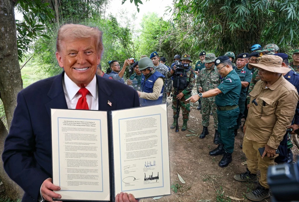 Kambodża i Tajlandia znów na granicy wojny. Donald Tump wcześniej mówił o przełomie Kambodża i Tajlandia znów na granicy wojny. Donald Tump wcześniej mówił o przełomie