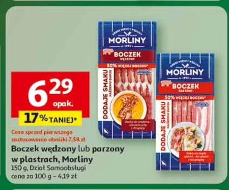 Boczek wędzony Morliny