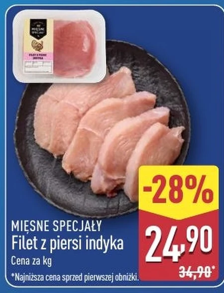 Filet z piersi indyka Mięsne Specjały