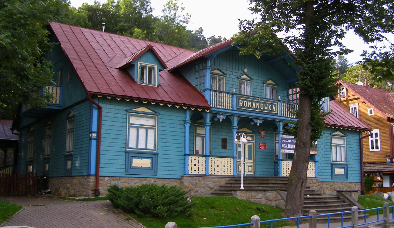 Zabytkowa willa "Romanówka" w Krynicy-Zdrój