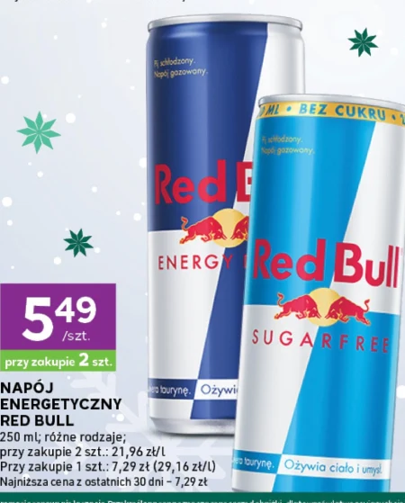 Napój energetyczny Red Bull