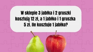 Zagadka matematyczna dla bystrego umysłu. Rozwiąż bez kalkulatora