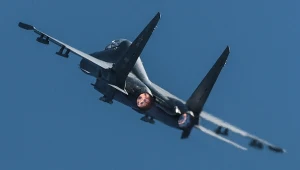 Katastrofa rosyjskiego myśliwca. Maszyna warta fortunę runęła na ziemię