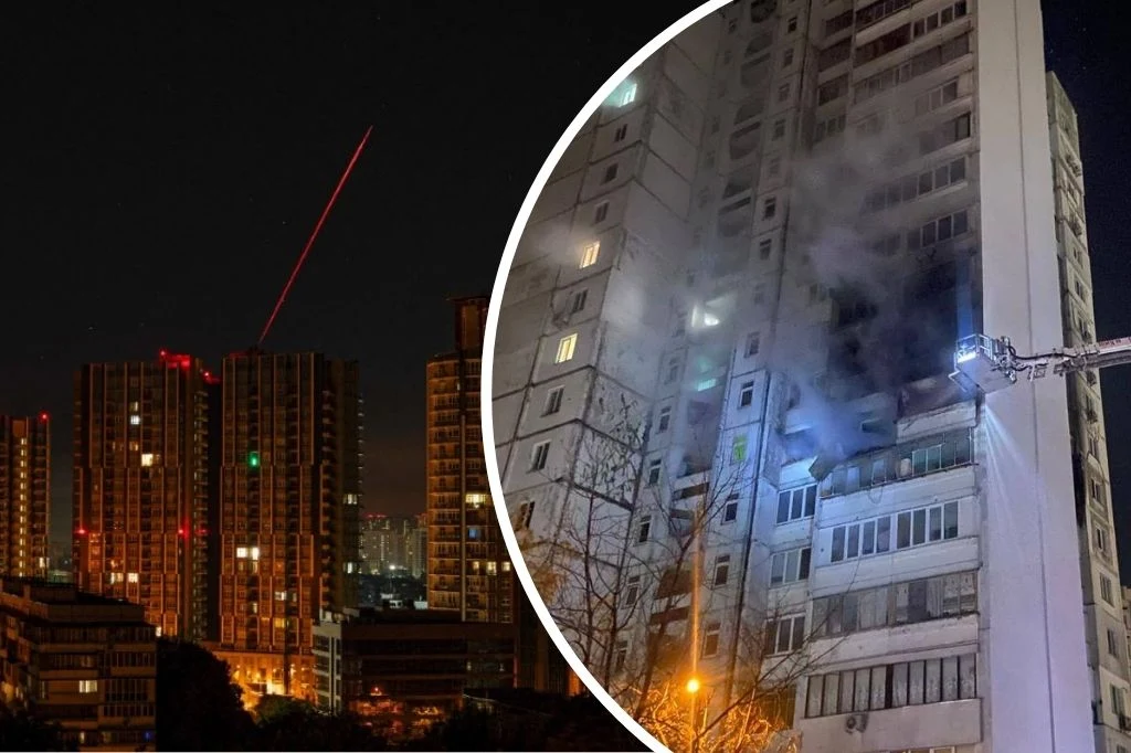 Rosja zaatakowała Kijów dronami i rakietami balistycznymi Rosja zaatakowała Kijów dronami i rakietami balistycznymi