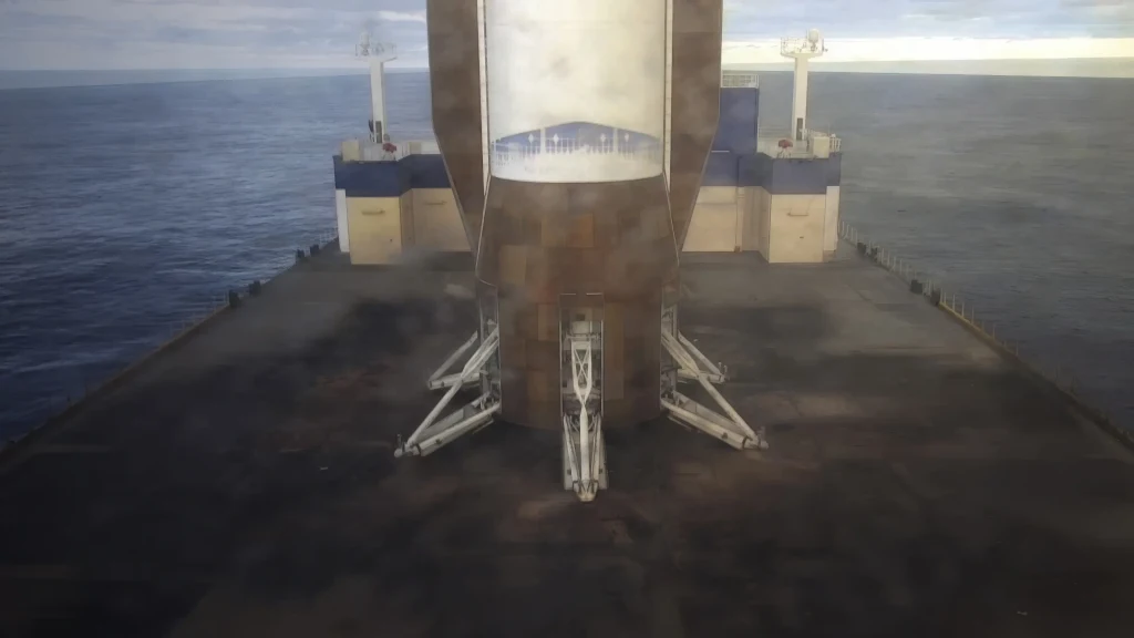 Historyczny manewr Blue Origin. Booster New Glenn wraca na Ziemię