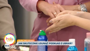 Jak usunąć plamy z podkładu na ubraniach? 