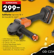 Кутова шліфувальна машина Black+Decker