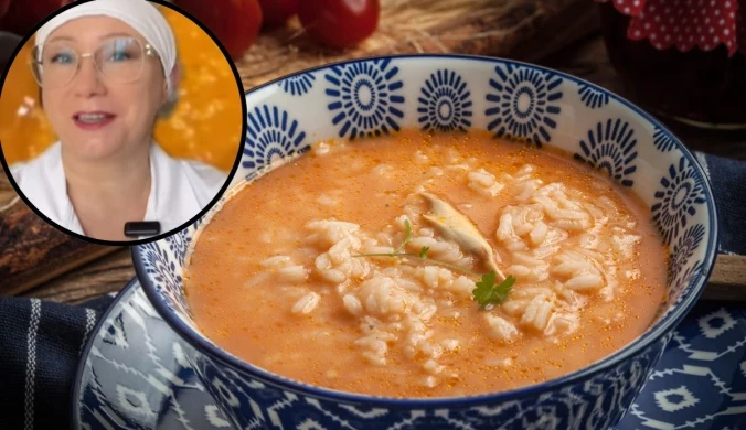 Pani Joanna Trafiałek zdradziła przepis na pomidorową jak w przedszkolu