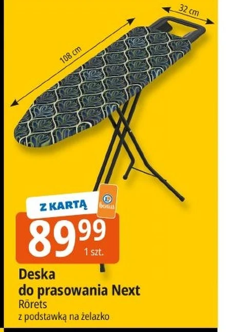 Прасувальна дошка Rorets