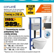 Zestaw podtynkowy Cersanit