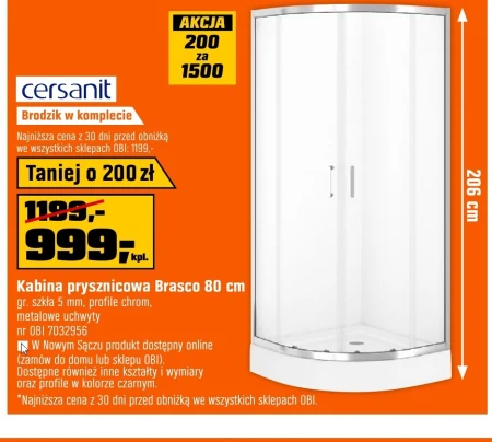 Душова кабіна Cersanit