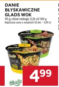 Danie błyskawiczne Glads