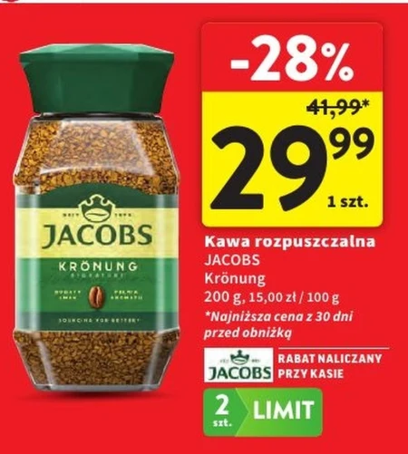 Kawa rozpuszczalna Jacobs