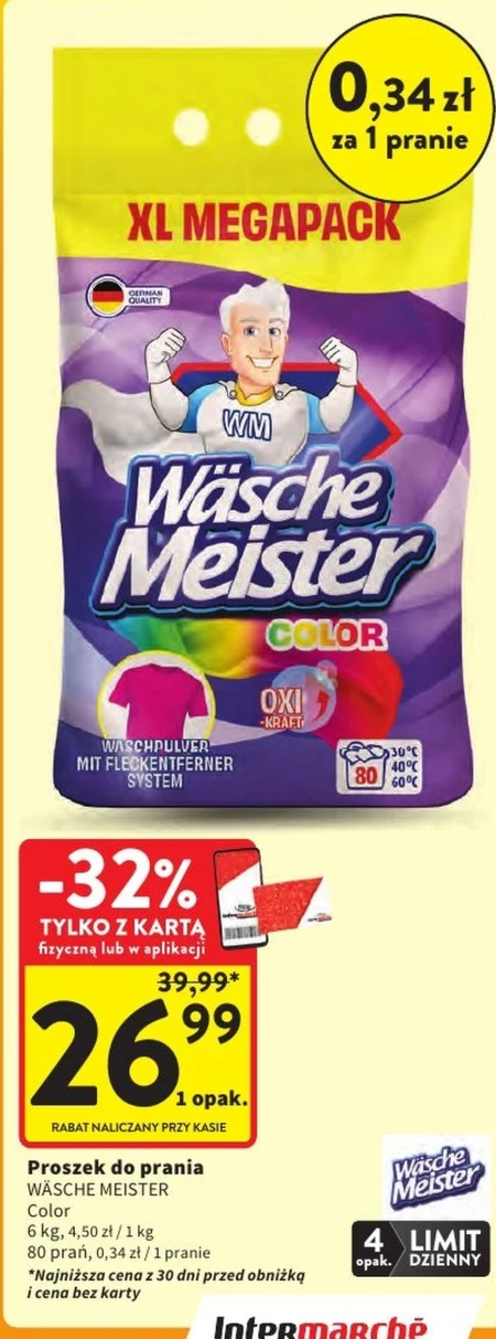 Proszek do prania Waschemeister