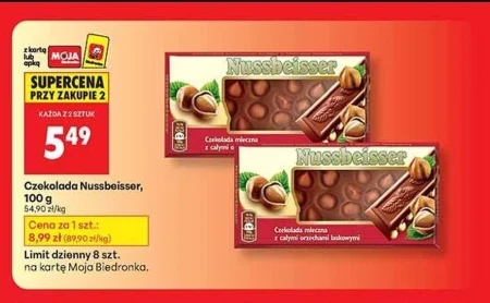 Czekolada Nussbeisser