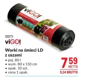 Worki na śmieci Vigo