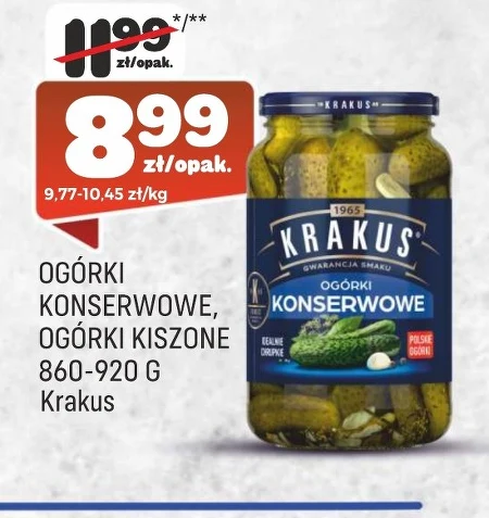 Ogórki konserwowe Krakus