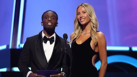 Kai Cenat, Alix Earle @ American Music Awards 