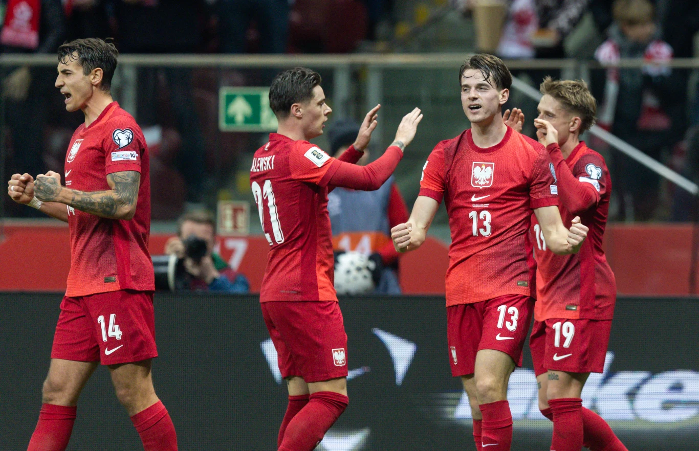 Reprezentacja Polski w meczu z Holandią Reprezentacja Polski w meczu z Holandią