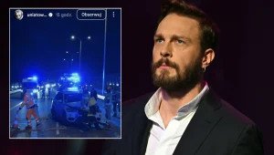 Sławek Uniatowski miał wypadek samochodowy. Jest nagranie i oświadczenie