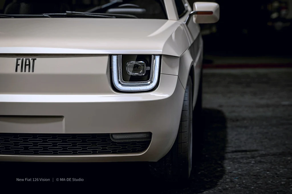 Tak prezentuje się współczesna wersja Fiata 126p Tak prezentuje się współczesna wersja Fiata 126p