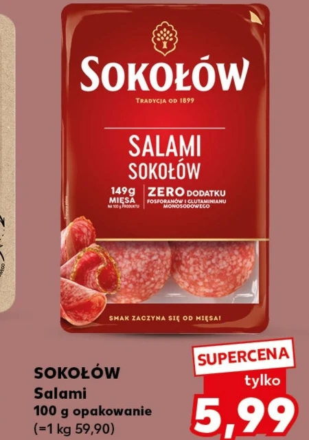 Салямі Sokołów