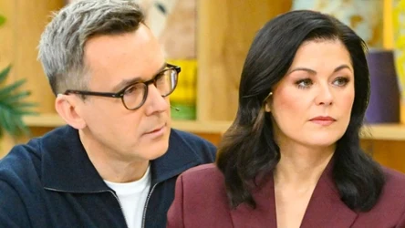 Maciej Kurzajewski i Katarzyna Cichopek w "halo tu polsat"