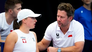 Radość Fissette'a zanim skończyła Świątek. Szok po meczu mistrzyni US Open